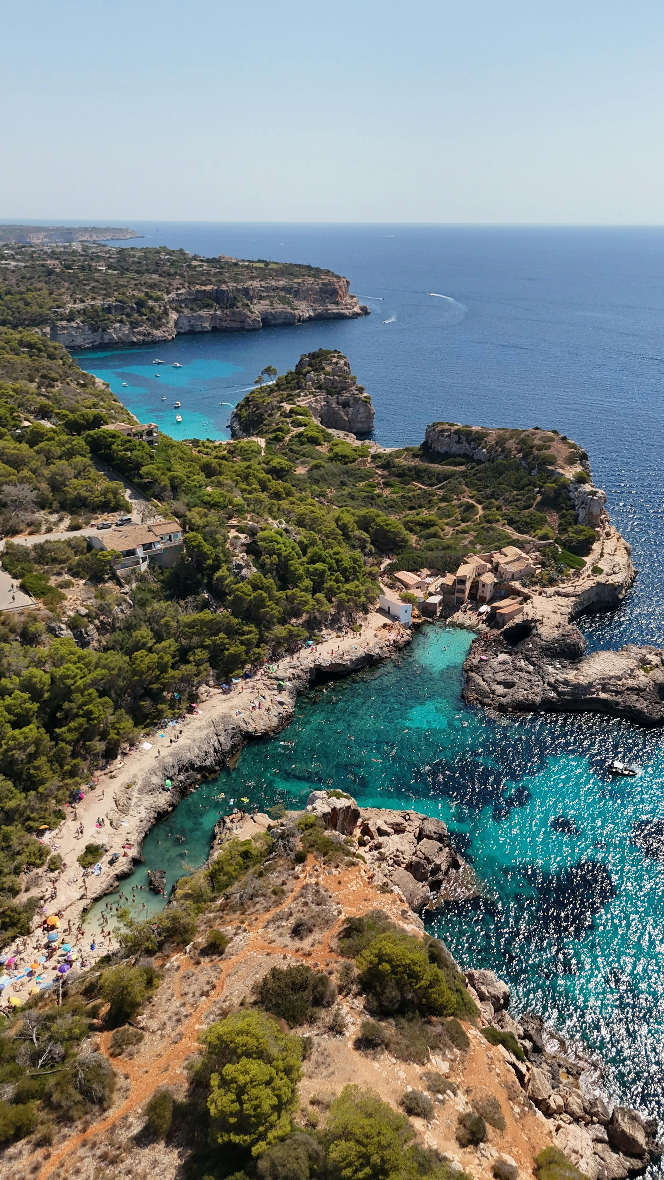 Mallorca's Tramuntana mountain landscape — the terrain that defines the island's slow-travel character beyond the beach resorts.